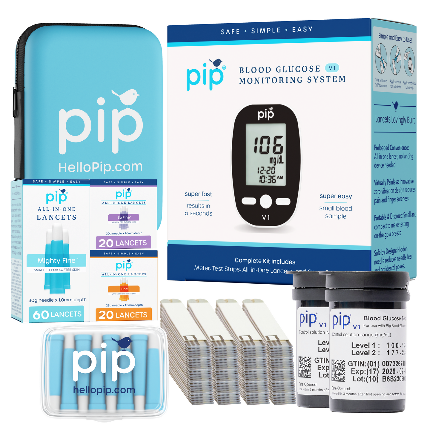 Pip Diabetes Starter Kit