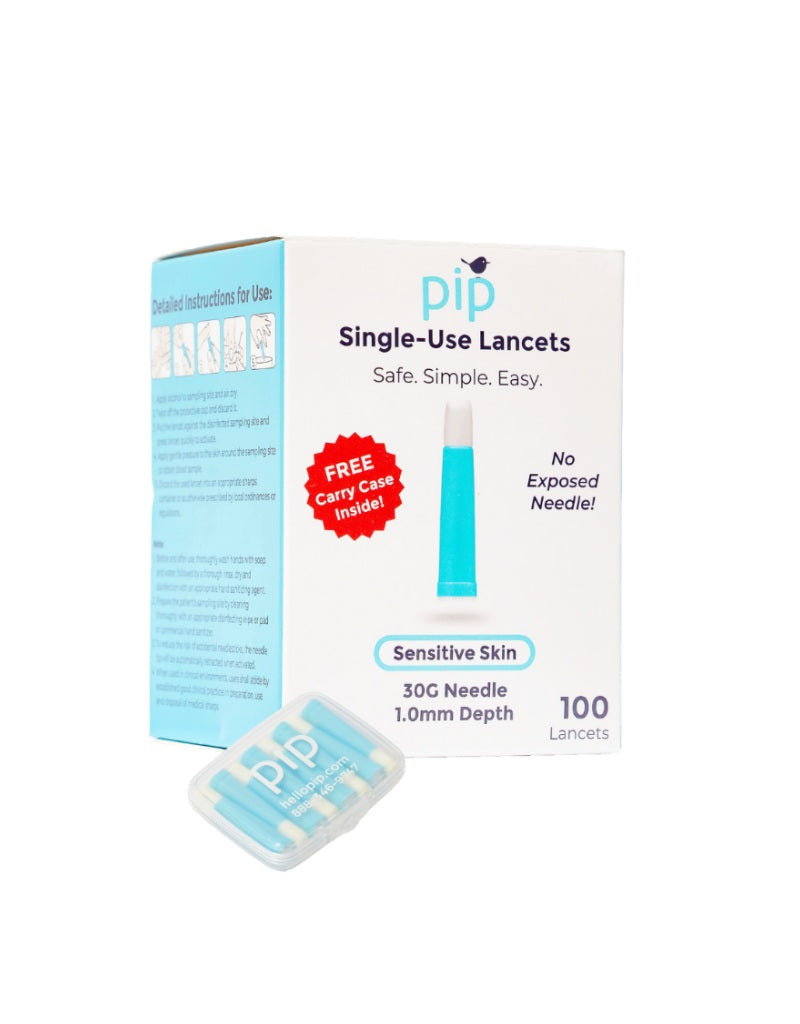 Pip Safety Lancets, 100 ct