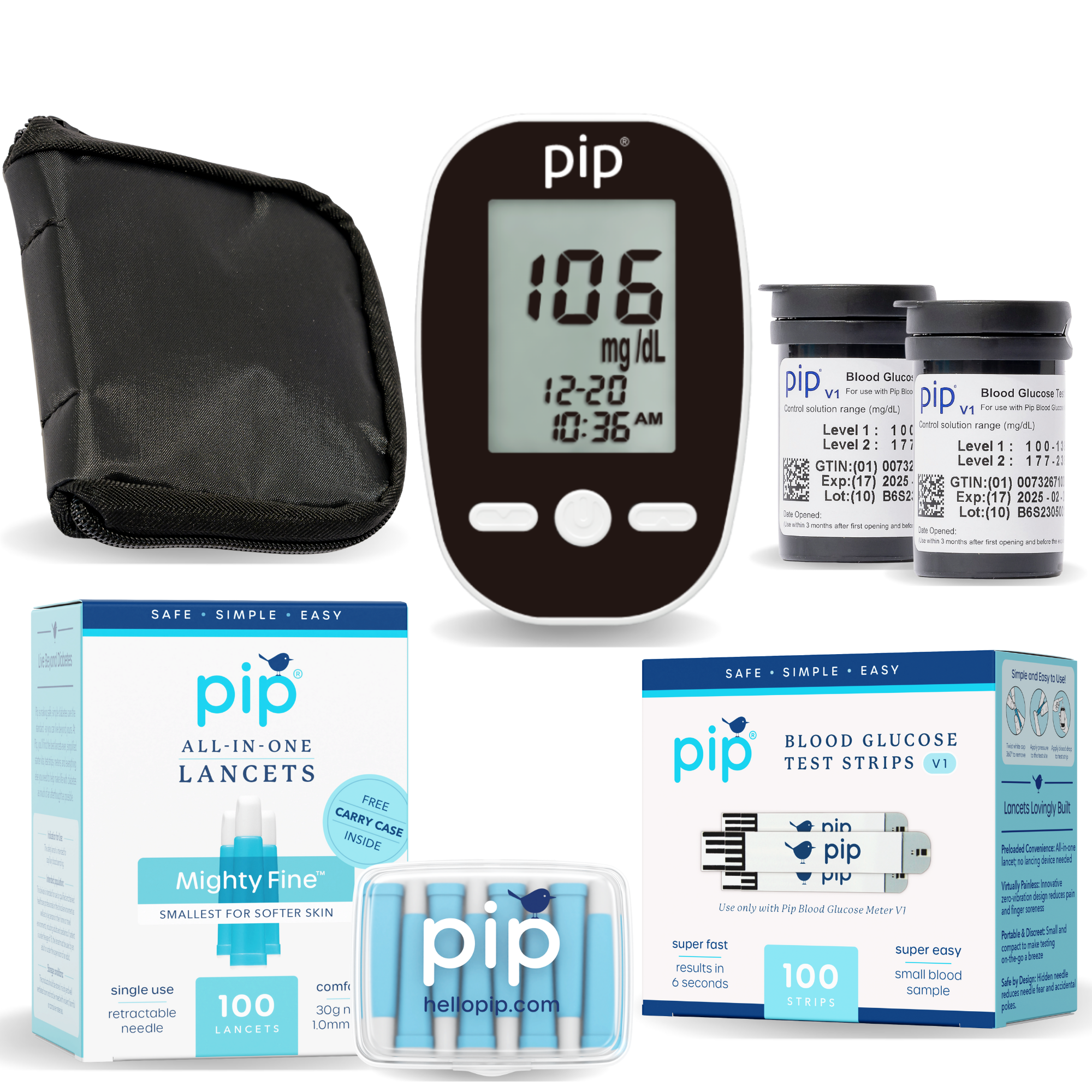 Pip Diabetes Starter Kit
