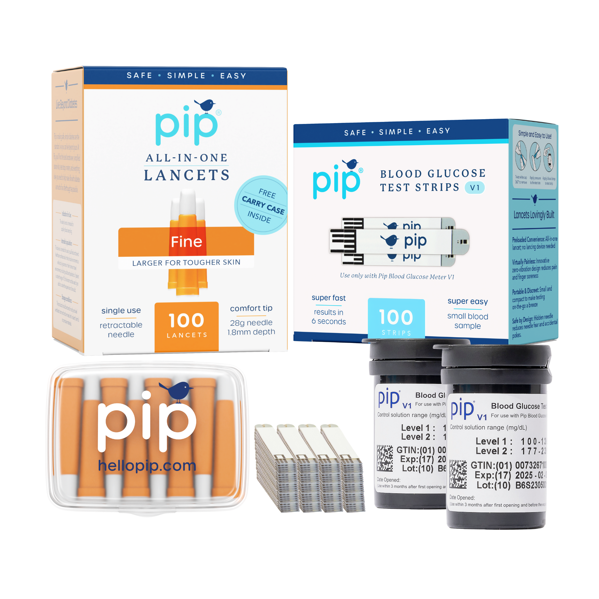 Strips & Lancets Refill Bundle