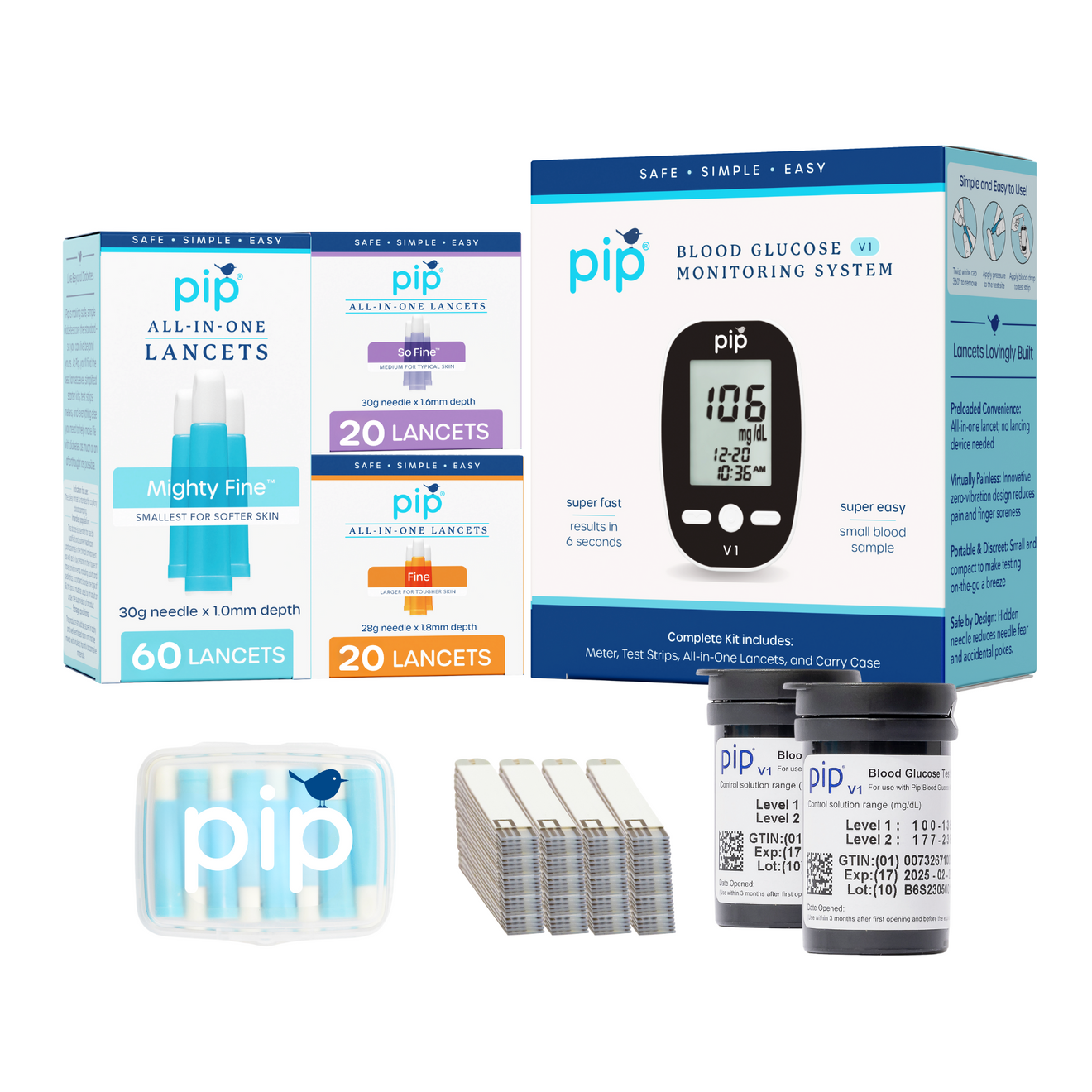 Pip Diabetes Starter Kits