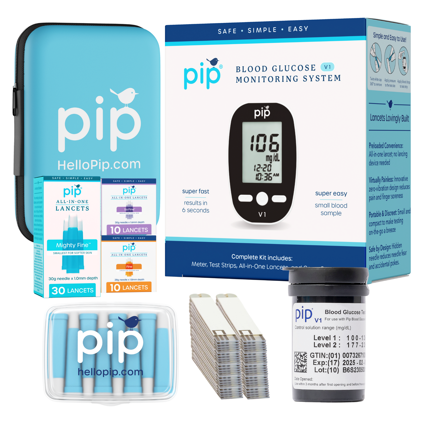 Pip Diabetes Starter Kit