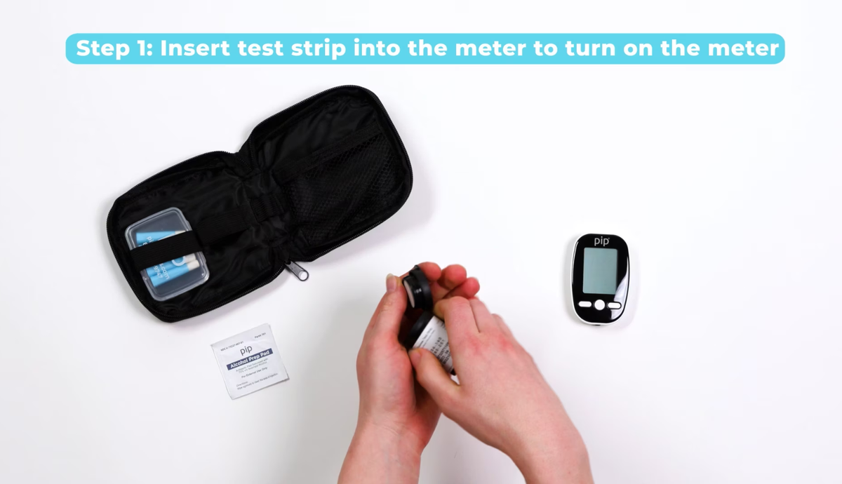 Pip Monitoring Travel Sharps Container for Pen Needles & Lancets | Pip